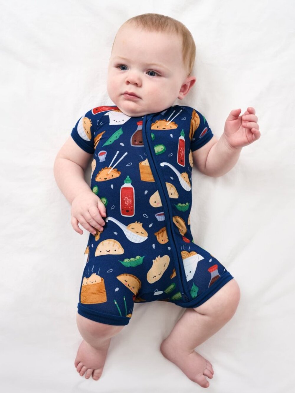 (NWOT) Little Sleepies Bao Buddies Shorty Zippy - Size: 2T